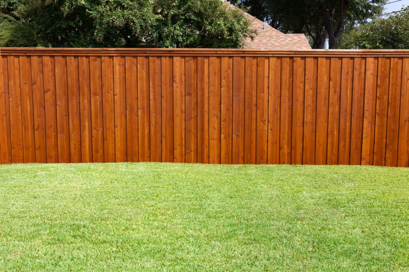 Completed Wooden Fence